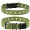 Collar, Zgarda caini adimensionala, 35mm latime, 63cm lungime, verde, (6756)