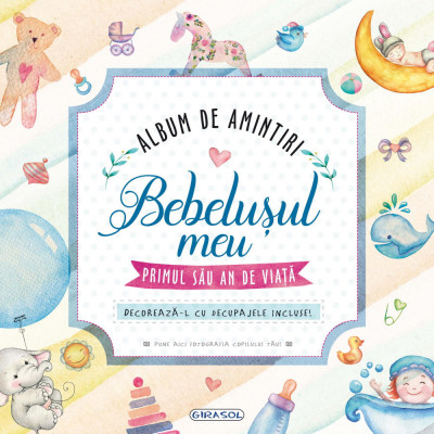 Album de amintiri: Bebelusul meu (bleu) PlayLearn Toys foto