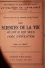 LES SCIENCES DE LA VIE