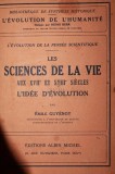 LES SCIENCES DE LA VIE
