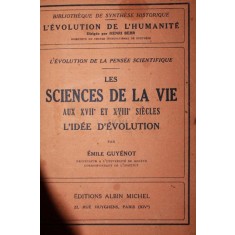 LES SCIENCES DE LA VIE