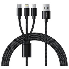 CABLE USB TO 3IN1 1.5M/V303 VEGER &amp;quot;V303&amp;quot; (timbru verde 0.08 lei) foto