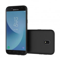 Husa Samsung Galaxy J7 2017 antisoc TPU Gel neagra foto