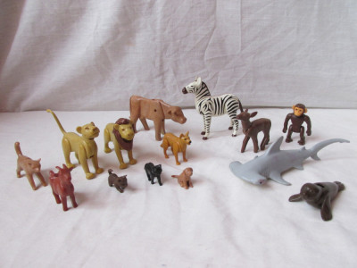 Set Figurine Playmobil,animale de casa si salbatice,14 bucati foto