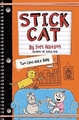 Stick Cat: Two Cats and a Baby foto