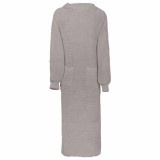Cumpara ieftin Rochie de Noapte Gri xxl Bumbac