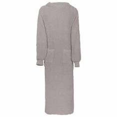 vidaXL Rochie de Noapte Gri xxl Bumbac