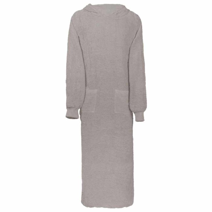 vidaXL Rochie de Noapte KINN Gri xxl Bumbac