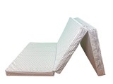 Saltea pliabila pentru copii din spuma 120x60x5 cm, Light Blue Dots