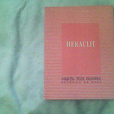 Heraclit-colectia texte filozofice-Miron Constantinescu