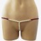 Micro Bikini cu Perle si Inele, Violet, S/M, Mokko Toys