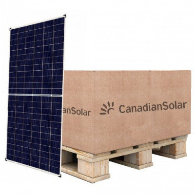 Palet Canadian Solar CS3L-375MS, monocristalin 375 W, 30 bucati/palet foto