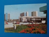 CPIB 23065 CARTE POSTALA - MANGALIA NORD - JUPITER. HOTEL &quot;CAPITOL&quot;, CIRCULATA, 1974, STAMPILE, TIMBRU, AUTOTURISM