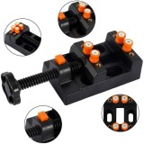 Mini Menghina Fixare ABS 61x105 mm Neagra, Deschidere 5.3cm, Menghina Banc Plastic Metal