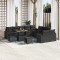 vidaXL Set de canapele pentru grădină 13 pcs Negru 90 x 55 x 71 cm 3363624