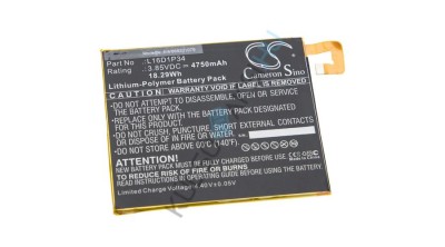 &amp;Icirc;nlocuire baterie tabletă VHBW pentru Lenovo L16D1P34 - 4750 mAh 3,85 V Li-polimer foto