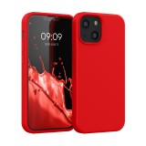 Husa Kwmobile pentru Apple iPhone 13 Mini, Rosu, Silicon, KWM000013OU054C