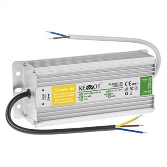 Alimentator banda led 60w 12v 5a ip67 foto