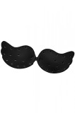Sutien Adeziv Invizibil BRA256-1 Negru, Cupe C, Clips Plastic, Non-Alergic, Polyester