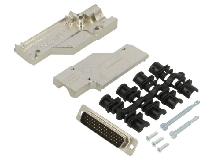 Conector D-Sub HD tată, 44 pini