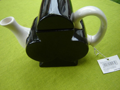 Frumos ceainic model trefla foto