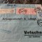 Plic circulat, 1909,Bucuresti-Cottbus, recomandat, francatura grea 75 bani, rar