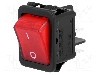 Intrerupator OFF-ON, 2 pozitii, DPST, CANAL ELECTRONIC - R210-1-C5G-BR9NWC