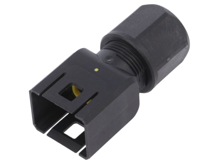 Conector carcasă Han 1A pe cablu drept