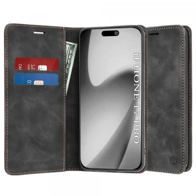 Husa pentru Apple iPhone 17 Pro, Techsuit, Confy, Neagra foto