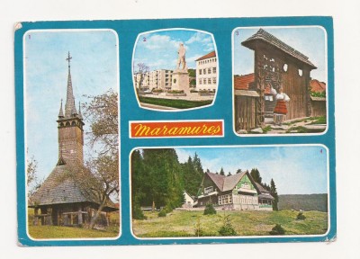 F2 - Carte Postala - Maramures, circulata 1975 foto