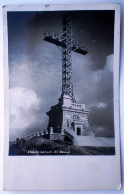 P.015 CP CRUCEA EROILOR DE PE CARAIMAN BUCEGI 1944 CIRCULATA CENZURAT BRASOV foto