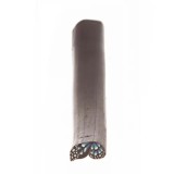 Cumpara ieftin Jumătate fluturaş - albastru, baton, Fimo Nail Art, INGINAILS