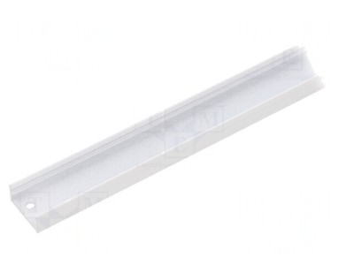Profil aluminiu de suprafață pentru module LED albă 2m BEGTON12 foto