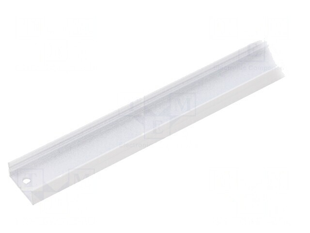 Profil aluminiu de suprafață pentru module LED albă 2m BEGTON12