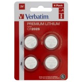 Baterie Verbatim Premium, CR2025, Set 4 bucati 49532