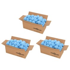 vidaXL Bilă filtrare piscină anti-bacterian albastru 2100g polietilenă 3155076