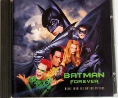 Various &lrm;&ndash; Batman Forever (Music From The Motion Picture) NM / NM cd muzica hard rock Atlantic Europa 1995