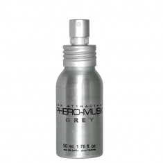 Parfum pentru bărbați pentru a atrage femeile Phero-Musk Grey pentru bărbați, 50 ml