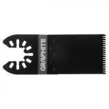 Panza/lama fierastrau, pentru multifunctional, HCS,&nbsp; 3 fete ascutite, pentru lemn, 34&nbsp;mm, Graphite