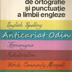 Indreptar De Ortografie Si Punctuatie A Limbii Engleze - Edith Ilovici