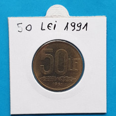 Moneda 50 Lei 1991 - in stare foarte buna