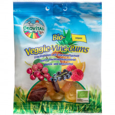 Jeleuri Vegane cu Fructe Fara Gluten si Lactoza Bio 80 grame Okovital