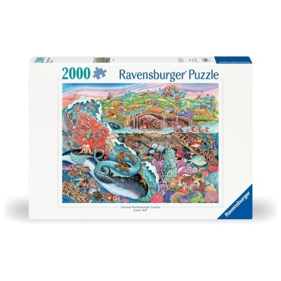 Ravensburger - Puzzle povestea adancurilor 2000 piese foto