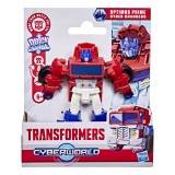 TRANSFORMERS CYBERWORLD ROBOT OPTIMUS PRIME CONVERTIBIL 10CM SuperHeroes ToysZone