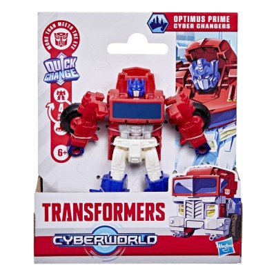 Transformers cyberworld robot optimus prime convertibil 10cm foto