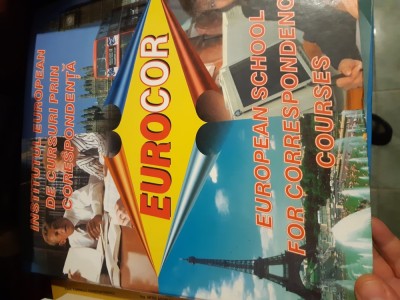 CURS ENGLEZA AVANSATI EUROCOR 32 DE LECTII PLUS CD foto