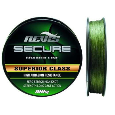 Multifilament Nevis Secure Braided 100m 0.40mm foto