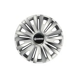 Cumpara ieftin Set 4 capace roti Cu Inel Cromat Royal R15 pentru gama auto Daewoo, Autohelix MSA