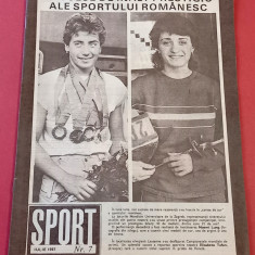 Revista SPORT nr.7/iulie 1987 (Steaua Bucuresti castiga Cupa Romaniei)