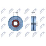 Rola intinzator curea transmisie Land Rover Discovery 3, Discovery 4, Range Rover Sport, 2.7d, 3.0d 07.2004-12.18, 500649